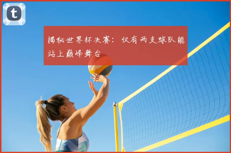 揭秘世界杯决赛:仅有两支球队能站上巅峰舞台